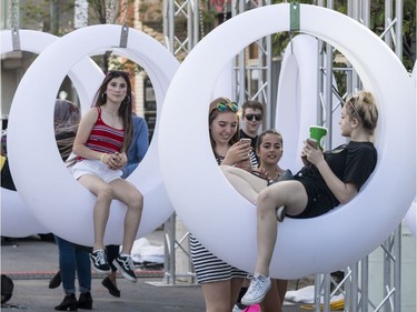 The Glowfair Festival takes place over 10 blocks of Bank Street in Ottawa from June 14 to 16.