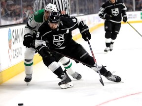 Drew Doughty (8) had been scheduled to become a free agent in 2019, but instead has signed an eight-year contract extension with the Kings through 2027.