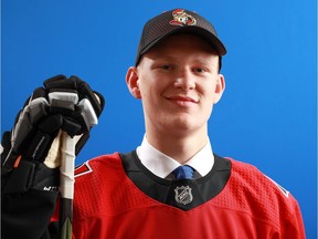 Brady Tkachuk has played one year of U.S. college hockey with Boston University.