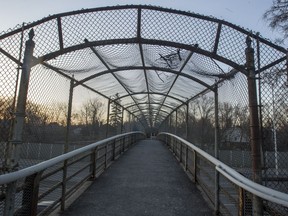 Fifty-five years after first opening, the Harmer Avenue pedestrian bridge over the Queensway is slated for demolition and replacement.