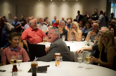 After 33 years with the OPP and the Ottawa Police Service, Staff Sergeant Brad Hampson celebrated his retirement with a party at the Ottawa Police Association.