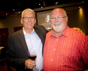 Denis Girard and Michael Lavallee, retired OPP members who worked with Brad Hampson.