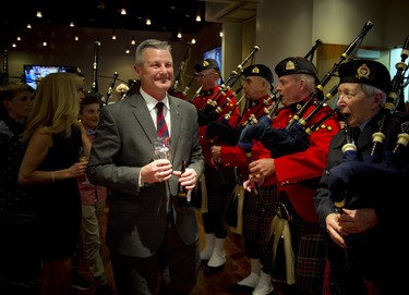 After 33 years with the OPP and the Ottawa Police Service, Staff Sergeant Brad Hampson celebrated his retirement with a party at the Ottawa Police Association.