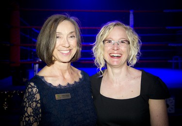 Colleen Mooney, executive director of the Boys and Girls Club of Ottawa, and Rachel Gouin, director of research and public policy of Boys and Girls Clubs of Canada.