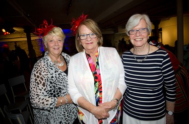 From left, volunteer Pat Ellis; Lynda Donaldson, youth and parent counsellor with Serenity Renewal for Families; and Marry Smith.