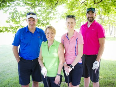 From left, David Feldberg, Diane Greenwood, Kyla Martin and Andrew Rosil of the Ottawa branch of Desjardins Financial Security.