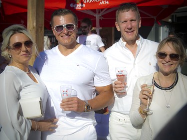 From left, Kim Labelle, Marek Gryczon, Andrey Domagalski and Chantal Amyot.