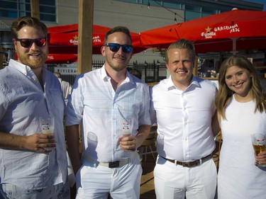 From left, Lee Lacombe, Mark Christopher, Peter Wramhed and Jenny McShane.