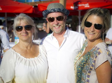 From left, Patti Shaw, Brian Morrison and Sheila McLaine.