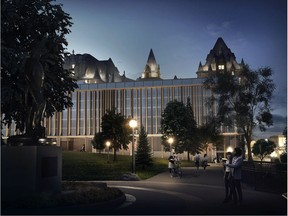 The latest revision for the Château Laurier addition, released on May 31, 2018.

Credit architectsAlliance