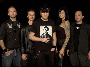 Canadian Irish-punk band The Mahones play Wild Bill's in Banff, Alta. on Monday, June 29,2015.