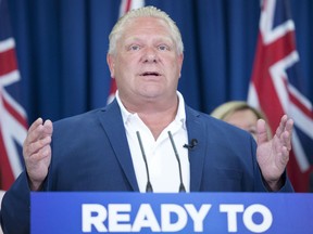 The premier also said she thinks Tory Leader Doug Ford has turned out to be "even more disturbing to people" than expected and she has talked to Conservatives who don't want to vote for him.
