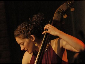 Hamilton jazz bassist Jillian McKenna, who plays Live on Elgin June 11/18 with her trio