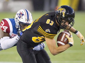 Former Montreal Alouette Kyries Hebert says he's ready to get out on the football field and starting hitting people again.