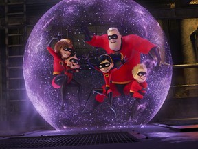 The Incredibles fam.