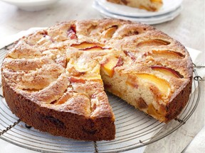 Photo provided by America's Test Kitchen shows summer peach cake inThis recipe appears in the cookbook "The Perfect Cake."