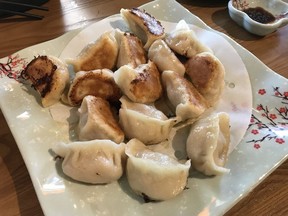 Pan-fried and steamed dumplings at Dumpling? Dumpling!
