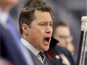 Guy Boucher is heading into the final year of his contract as Senators head coach.. Wayne Cuddington/Postmedia