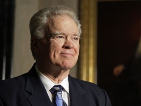 FILE - In this Oct. 12, 2010, file photo, former Southwestern Baptist Theological Seminary President Paige Patterson poses for a photo in Fort Worth, Texas. The Southern Baptist Convention, the largest Protestant denomination in the U.S., heads into its annual meeting next week facing what one senior leader calls a "horrifying #MeToo moment." A series of sexual misconduct cases within the SBC has prompted its socially conservative, all-male leadership to seek forgiveness for the ill-treatment of women. Illustrating the SBC's predicament, the featured sermon at next week's meeting is scheduled to be delivered by Patterson, the central figure in the most prominent of the troubling #MeToo cases.