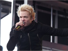 Deryck Whibley performs with Sum 41 this weekend at Montebello Rockfest.