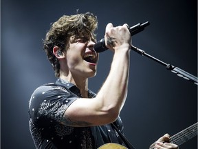 Shawn Mendes performing at RBC Ottawa Bluesfest at LeBreton Flats.