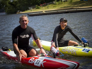 The Kingston to Ottawa 200 (K2O) Paddling Race is an ultra endurance marathon paddling race through a UNESCO World Heritage site, the Rideau Canal waterway. The race also incorporated a 100km, 50km and 25km race in their fourth year completing the race.   Daniel Berube and Karen Zerr finished the 25km distance on prone boards Sunday July 22, 2018.