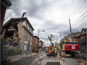 The heritage building at 1119 Wellington known as Magee House will be partially torn down and reassessed.