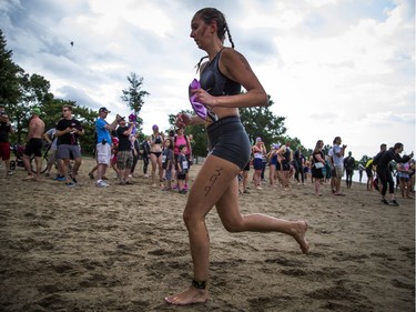 The 37th Annual National Capital Triathlon took place Saturday July 28, 2018 at Mooney's Bay and the surrounding area.  Chelsea Pickard took part in the Try A Tri Saturday.   Ashley Fraser/Postmedia
