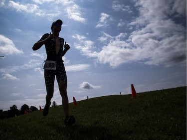 The 37th Annual National Capital Triathlon took place Saturday July 28, 2018 at Mooney's Bay and the surrounding area.   Ashley Fraser/Postmedia