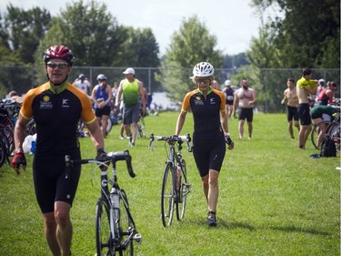 The 37th Annual National Capital Triathlon took place Saturday July 28, 2018 at Mooney's Bay and the surrounding area.   Ashley Fraser/Postmedia