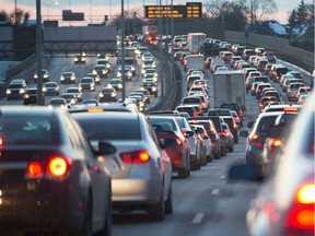 Transportation forms a huge part of emissions in Ottawa. (Wayne Cuddington/ Postmedia)