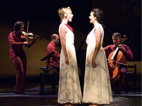 Patricia O'Callaghan and Maryem Tollar face off.