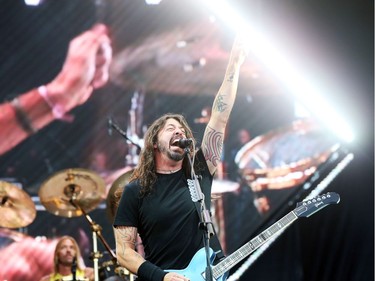 Dave Grohl of the Foo Fighters performs at RBC Ottawa Bluesfest.