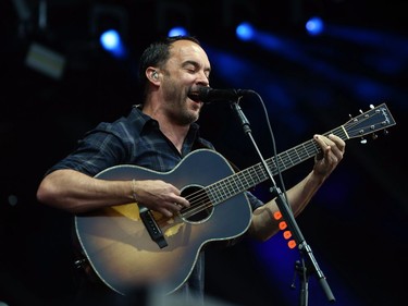 Dave Matthews Band performs at the RBC Ottawa Bluesfest, July 11, 2018.
