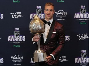 Who won the trade that sent Taylor Hall to the New Jersey Devils? This picture of Hall with the Hart Trophy is worth a thousand words.