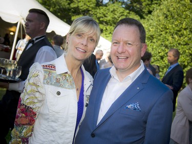 Yves Laberge, vice-president and general manager of Star Motors, with his wife Lynn Laberge.