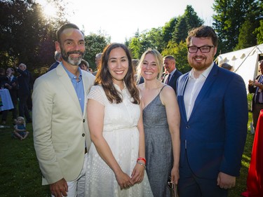 From left, Keith DeGrace, Megan Boyle, Jennifer Barak and Raphael Wibmer.