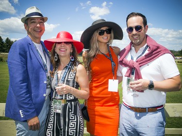 From left, Danny Fernandes, Sandra Gutmann, Alicia Fitzsimmons and Andrew Hamilton.