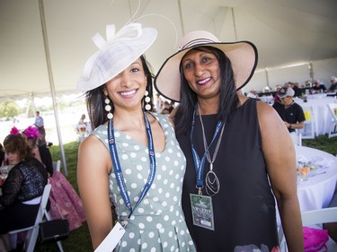 Praveeni Perera, the voice behind the weekend fashionista blog, with her mother Priyan Perera.