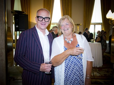 Joe Friday, Integrity Commissioner of Canada, and Penny Blades, a member of the Ottawa Chamberfest board of directors.