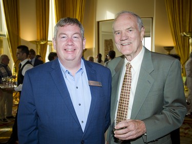 Peter MacDonald, Ottawa Chamberfest general manager, and Ted Blute.