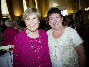 Artist Jerry Grey and Elizabeth Wilson, a former Ottawa Chamberfest board member and gala committee member.