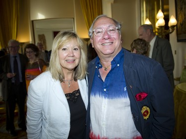 Catherine Bélanger and Harvey Slack.