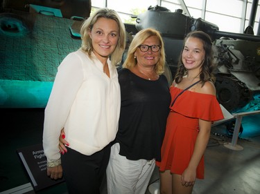 From left, Caroline Lyonnet, Bernadette Gall and Kassandra Marleau.