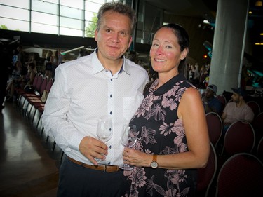 Yves Laroche and Nathalie Chamberland.