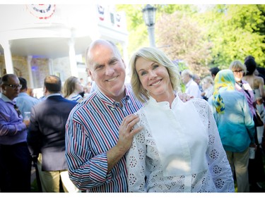 U.S. Ambassador Kelly Craft and her husband Joseph Craft, president, CEO and director of Alliance Resource Partners, LP.