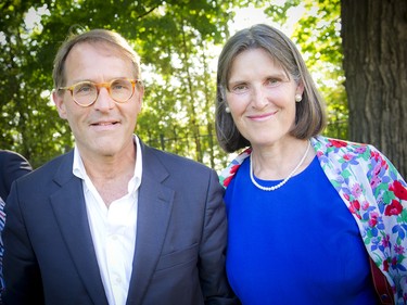 Acting Deputy Chief of Mission Matthew Boyse and his wife Eleanore.