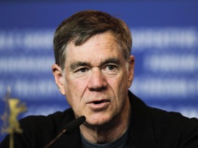 Director Gus Van Sant attends a news conference for the film 'Don't Worry, He Won't Get Far On Foot', during the 68th edition of the International Film Festival Berlin, Berlinale, in Berlin, Germany, Tuesday, Feb. 20, 2018.