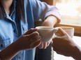 Good news for coffee lovers: a study of half a million people found that coffee drinkers had a slightly lower mortality rate.
