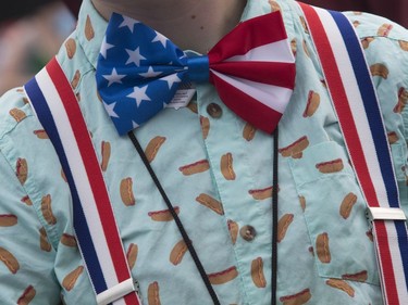 Nothing says U.S.A. like the stars and stripes and wieners and buns.